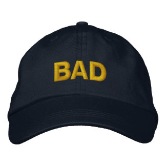 Ryuichi Sakuma "BAD" Hat Bestickte Kappe