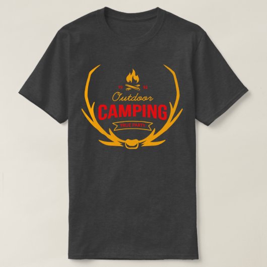 rz Camping T-Shirt (Design vorne)