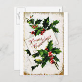 rz feiertagspostkarte (Vorne/Hinten)