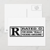 RZ für phantastisch Postkarte (Vorne/Hinten)