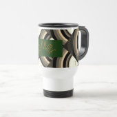 RZ-Glück mit Ihren Lieben, Schwarz, Braun, Reisebecher (VorderseiteRechts)