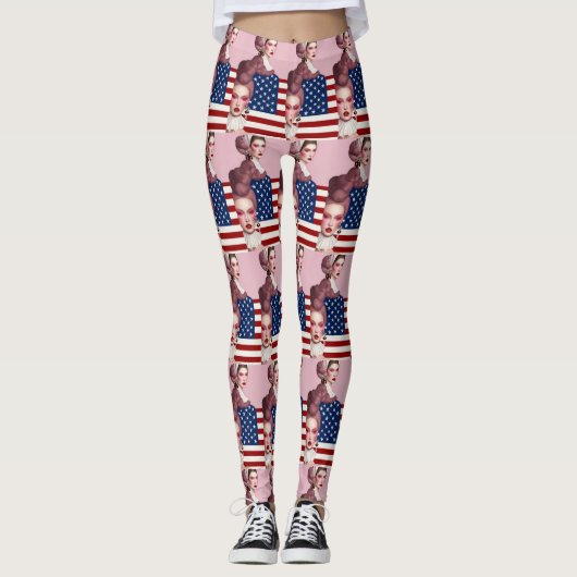 RZX-1-Art-Farbe Leggings (Vorderseite)
