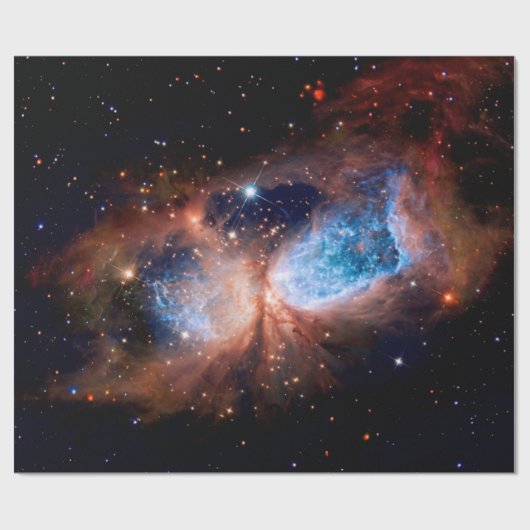 S106 Star Forming Region - NASA Hubble Space Foto Geschenkpapier (Flach)