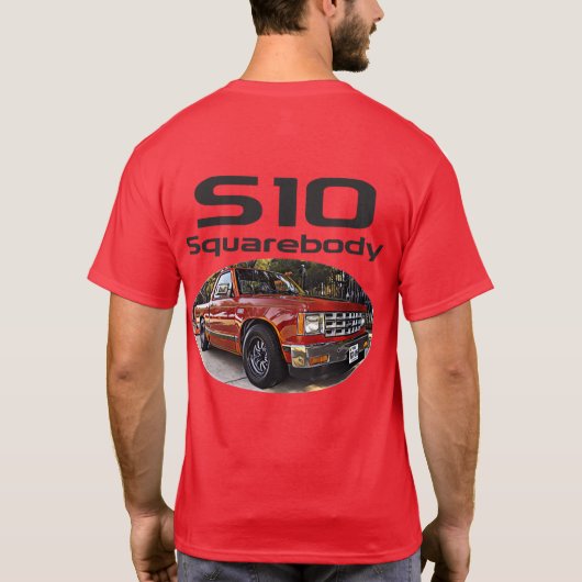 S10 Squarebody-T - Shirt (Rückseite)