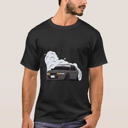 S13 Silvia Coupe 240Sx Drift T-Shirt (Vorderseite)