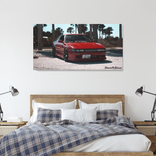 S13 Silvia Leinwand (Insitu (Schlafzimmer))