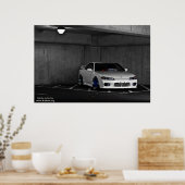 S15 Silvia Reprint, Foto By: Joe Dantone Poster (Küche)