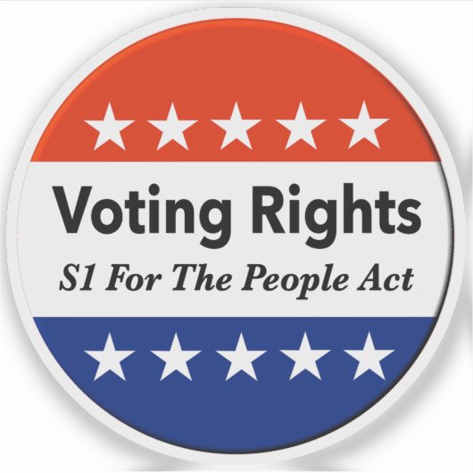 S1-Volksgesetz Aufkleber (Vorderseite)