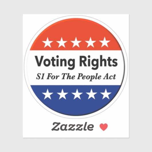 S1-Volksgesetz Aufkleber (Blatt)