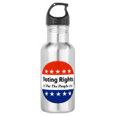 S1-Volksgesetz Edelstahlflasche (Vorderseite)