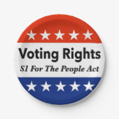 S1-Volksgesetz Pappteller (Vorderseite)