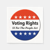 S1-Volksgesetz Serviette (Vorderseite)