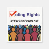 S1-Volksgesetz Serviette (Vorderseite)