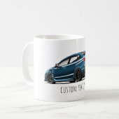 s205 Hinteransichtzeichnung  Kaffeetasse (Vorderseite Links)