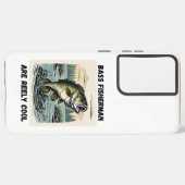 S21: Grosser Fall: Bassfischen Samsung Galaxy Hülle (Linke Seite)