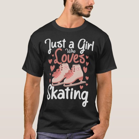 S2 Abbildung Skaten Skate Abbildung Skater (86) T-Shirt (Vorderseite)