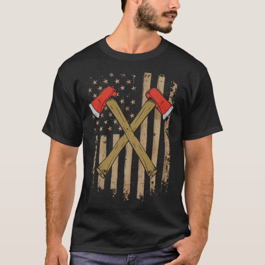 S2 Ax, die Ax-Throwing-Äxte auswerfen (51) T-Shirt (Vorderseite)
