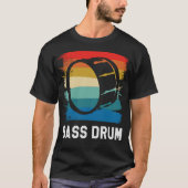 S2 Bass Drum Bass Drummer Bass Drumming (34) T-Shirt (Vorderseite)