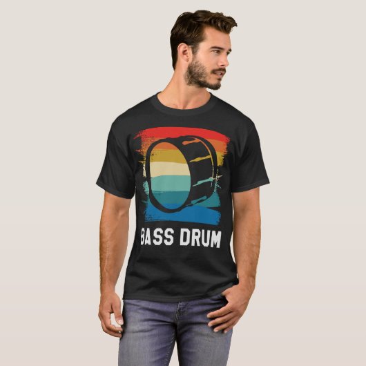 S2 Bass Drum Bass Drummer Bass Drumming (34) T-Shirt (Vorne ganz)