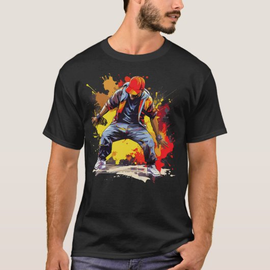 S2 Breakdance Breakdancer (51) T-Shirt (Vorderseite)