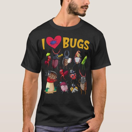 S2 Bug Collective Insect Insects Bugs (41) T-Shirt (Vorderseite)