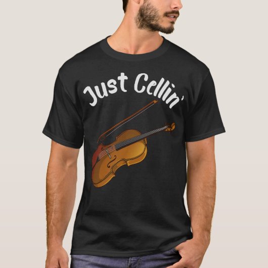 S2 Cello Cellist Cellin (46) T-Shirt (Vorderseite)