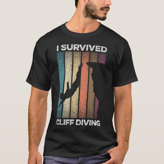 S2 Cliff Diving (103) T-Shirt (Vorderseite)