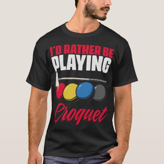 S2 Croquet (162) T-Shirt (Vorderseite)