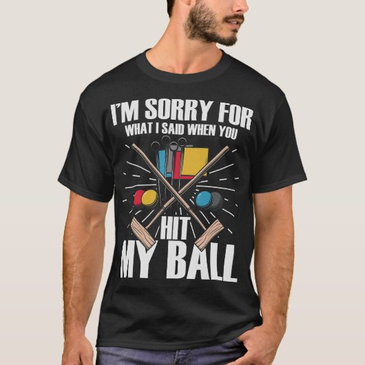 S2 Croquet (208) T-Shirt (Vorderseite)