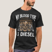 S2 Diesel-Lkw (76) T-Shirt (Vorderseite)