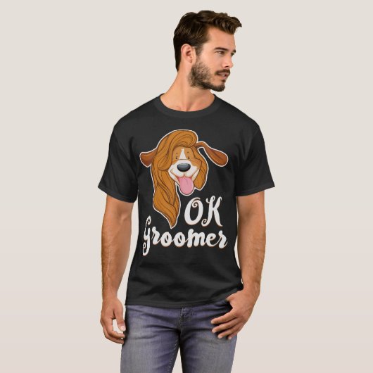 S2 Dog Grooming Dog Groomer (75) T-Shirt (Vorne ganz)