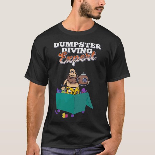 S2 Dumpster Diving (28) T-Shirt (Vorderseite)