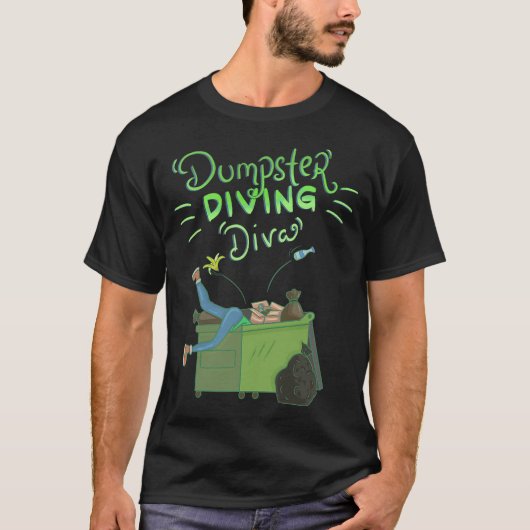S2 Dumpster Diving (7) T-Shirt (Vorderseite)