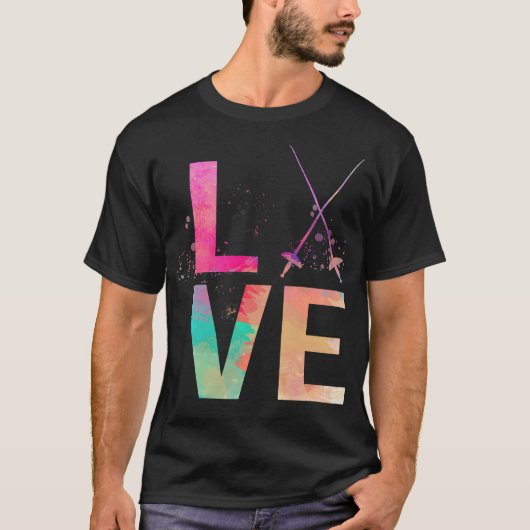 S2 Fencing Fencer (167) T-Shirt (Vorderseite)