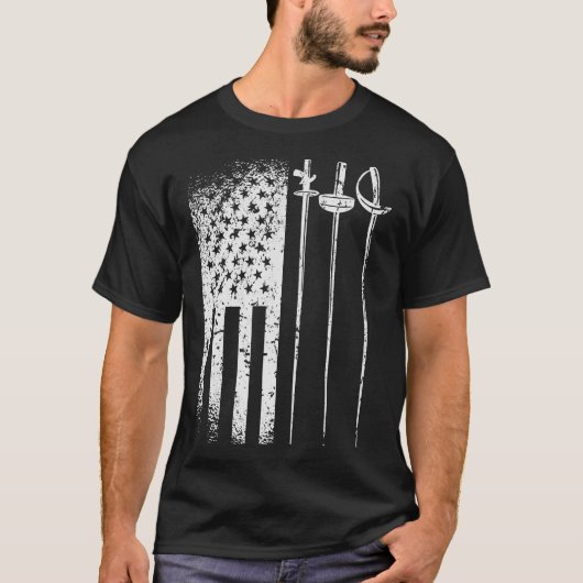 S2 Fencing Fencer (34) T-Shirt (Vorderseite)