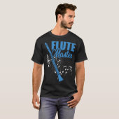S2 Flute Player Flutist Flutist (220) T-Shirt (Vorne ganz)