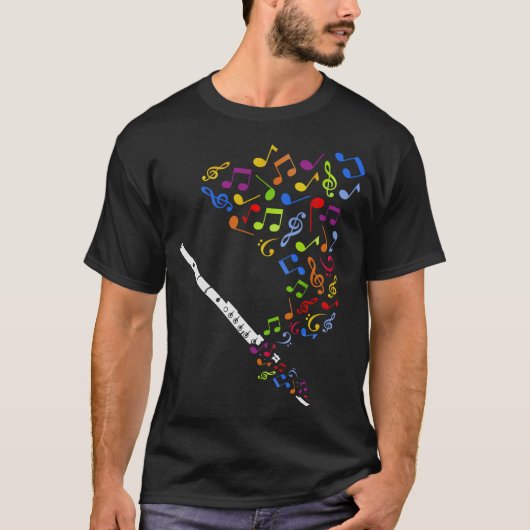 S2 Flute Player Flutist Flutist (73) T-Shirt (Vorderseite)