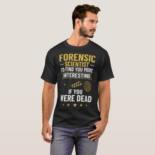 S2 Forensic Scientist Forensics (130) T-Shirt (Vorne ganz)