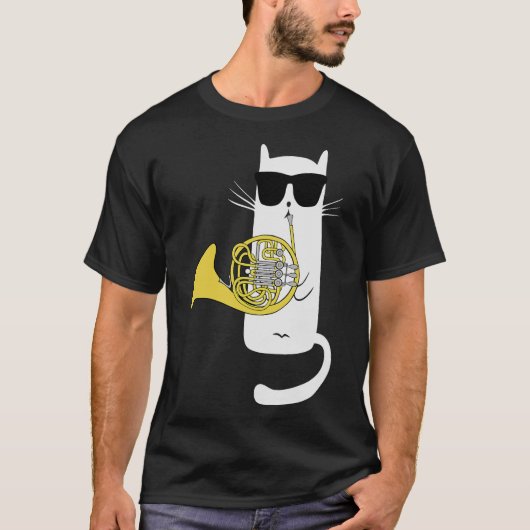 S2 Französisches Horn (15) T-Shirt (Vorderseite)