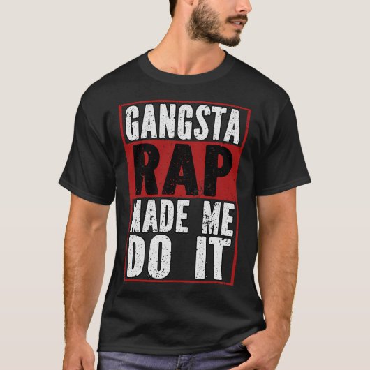 S2 Gangsta Rap Rapping Rapper (11) T-Shirt (Vorderseite)