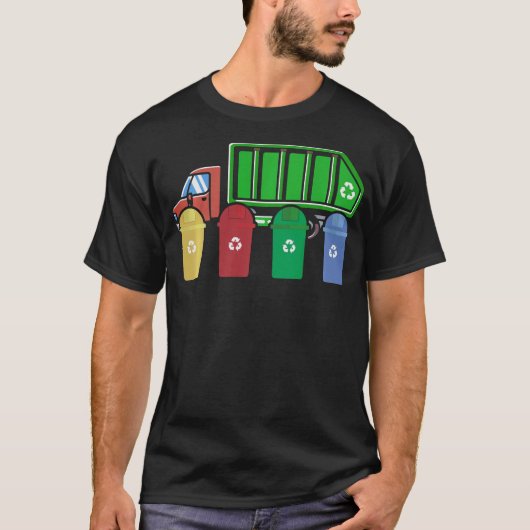 S2 Garbage Truck (170) T-Shirt (Vorderseite)