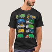S2 Garbage Truck (222) T-Shirt (Vorderseite)