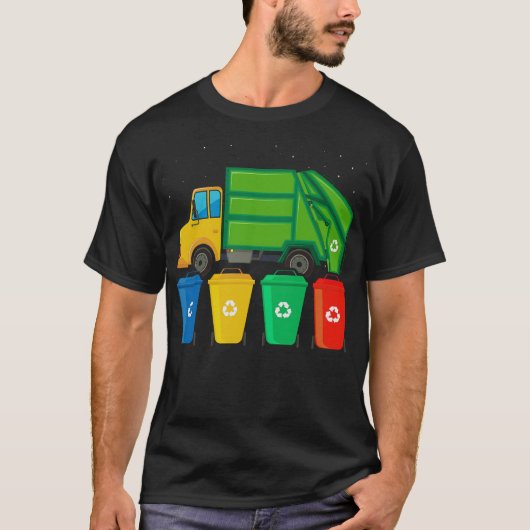 S2 Garbage Truck (227) T-Shirt (Vorderseite)