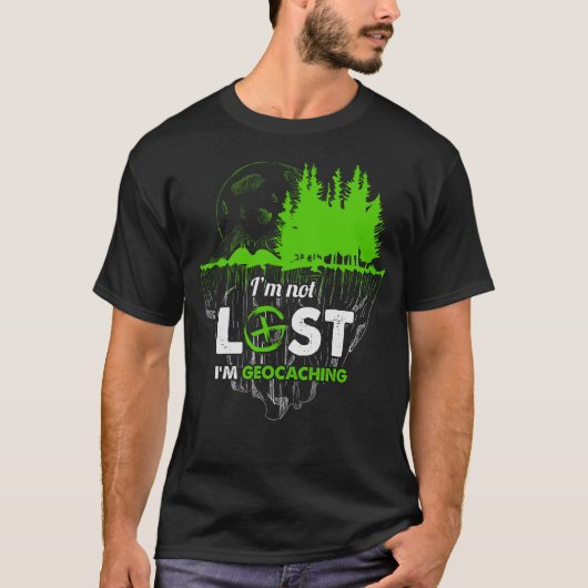 S2 Geocaching Geocache Geocacher (184) T-Shirt (Vorderseite)