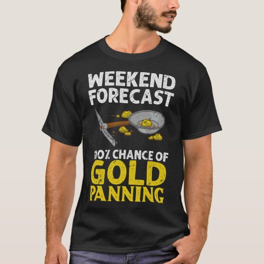 S2 Gold Panning Gold Panner (188) T-Shirt (Vorderseite)