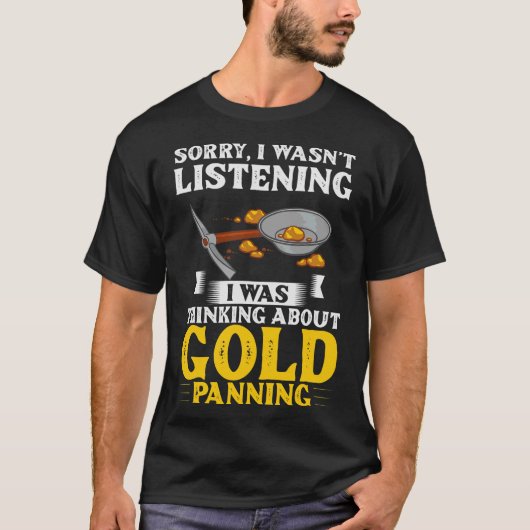 S2 Gold Panning Gold Panner (190) T-Shirt (Vorderseite)