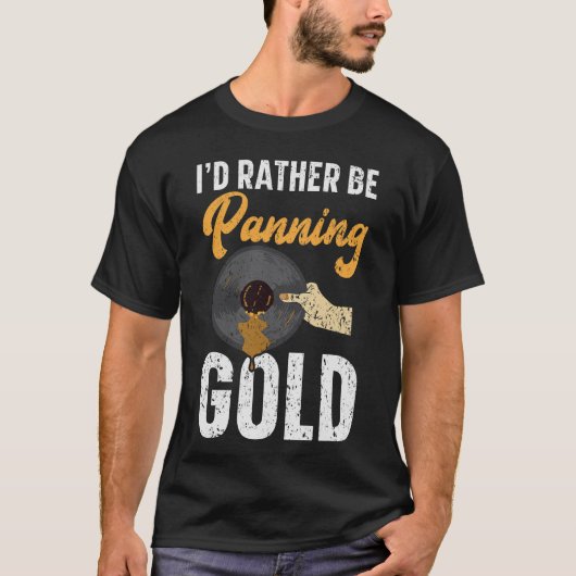 S2 Gold Panning Gold Panner (196) T-Shirt (Vorderseite)