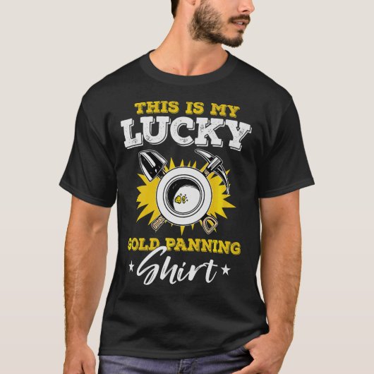 S2 Gold Panning Gold Panner (228) T-Shirt (Vorderseite)