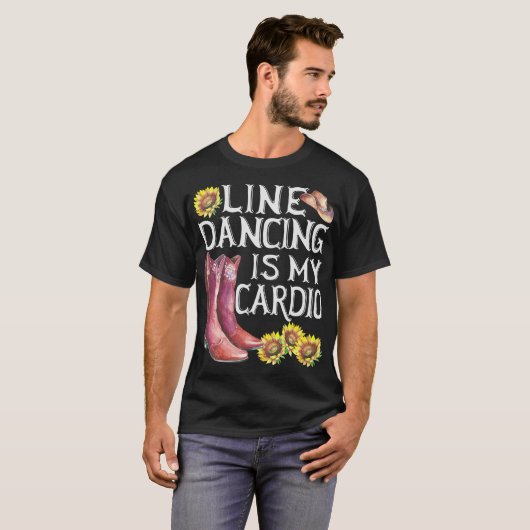 S2 Line Dancing Line Dance Line Dancer (20) T-Shirt (Vorne ganz)