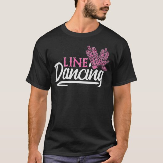 S2 Line Dancing Line Dance Line Dancer (48) T-Shirt (Vorderseite)